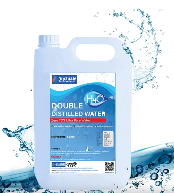 Double Distilled water